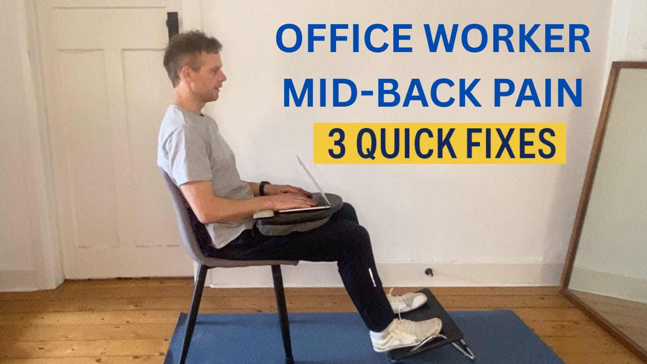 Remedial massage Preston advice for shoulder tightness after desk work