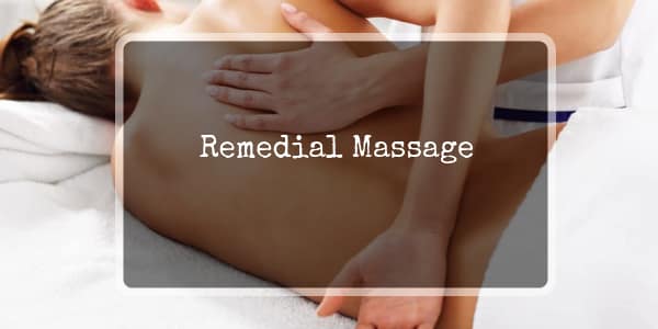Remedial Massage